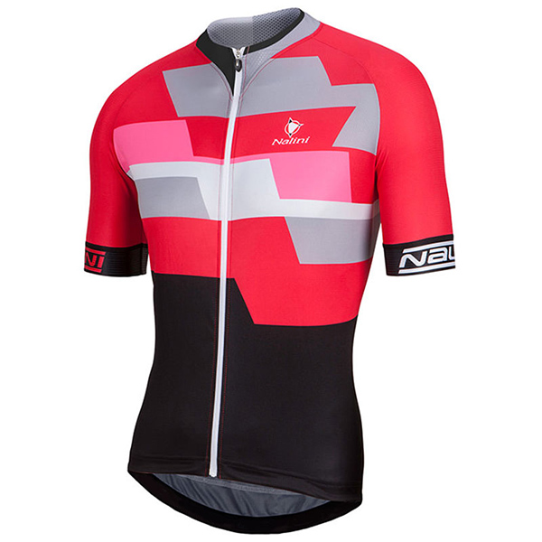 2017 Maglia Nalini Cervino rosso e nero