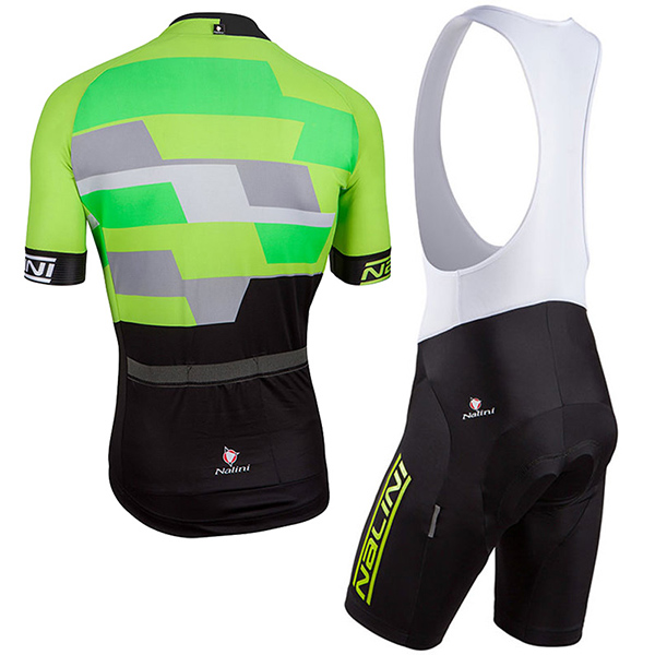 2017 Maglia Nalini Cervino verde e nero