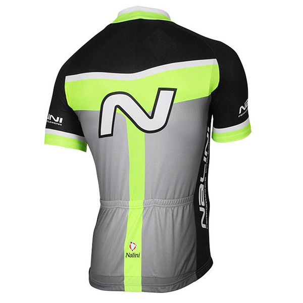 2017 Maglia Nalini Navision verde e grigio