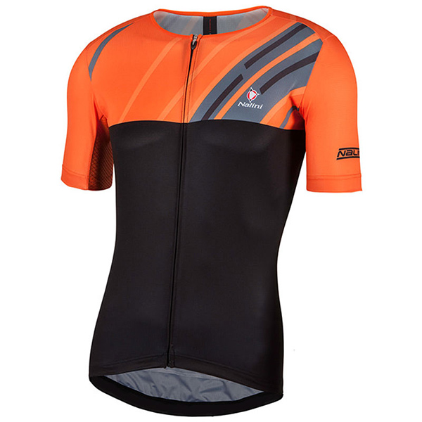 2017 Maglia Nalini Roma nero e arancione