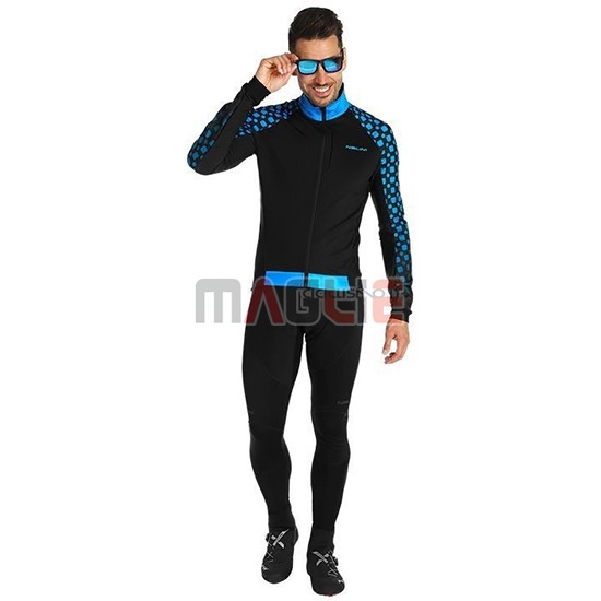 Maglia Nalini CRIT 3L 2.0 Manica Lunga 2019 Nero Blu
