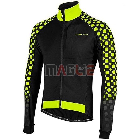 Maglia Nalini CRIT 3L 2.0 Manica Lunga 2019 Nero Giallo