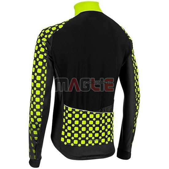 Maglia Nalini CRIT 3L 2.0 Manica Lunga 2019 Nero Giallo