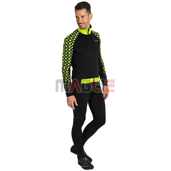 Maglia Nalini CRIT 3L 2.0 Manica Lunga 2019 Nero Giallo