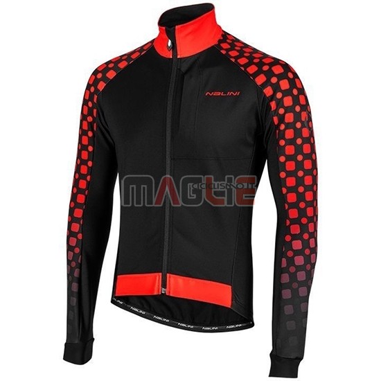 Maglia Nalini CRIT 3L 2.0 Manica Lunga 2019 Nero Rosso