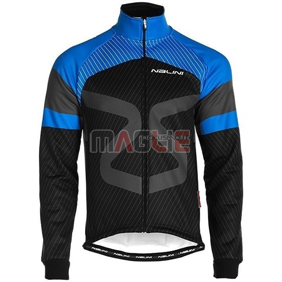 Maglia Nalini Manica Lunga 2019 Nero Blu