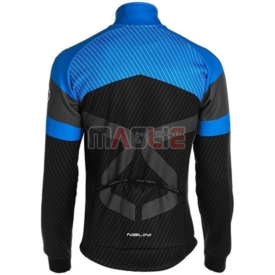Maglia Nalini Manica Lunga 2019 Nero Blu