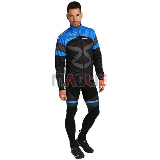 Maglia Nalini Manica Lunga 2019 Nero Blu
