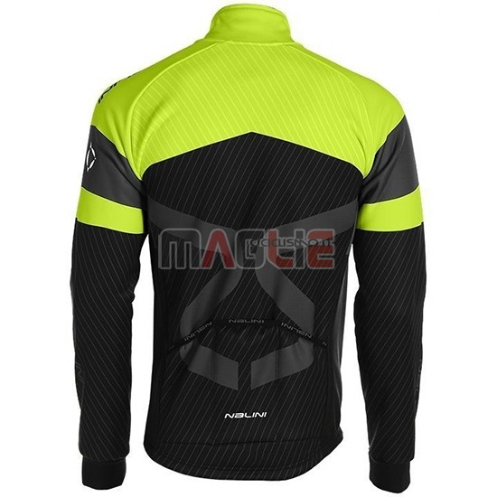 Maglia Nalini Manica Lunga 2019 Nero Verde