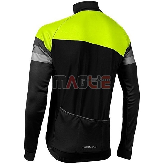 Maglia Nalini Warm 2.0 Manica Lunga 2019 Nero Verde