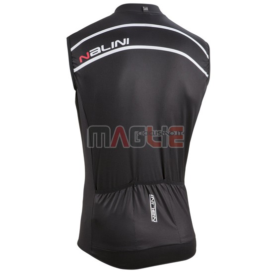 Gilet antivento Nalini 2016 nero e bianco - Clicca l'immagine per chiudere