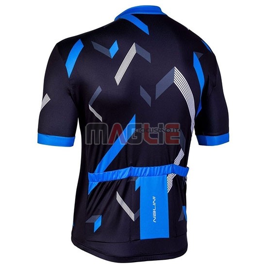 Maglia Nalini Descesa 2.0 Manica Corta 2019 Nero Blu - Clicca l'immagine per chiudere