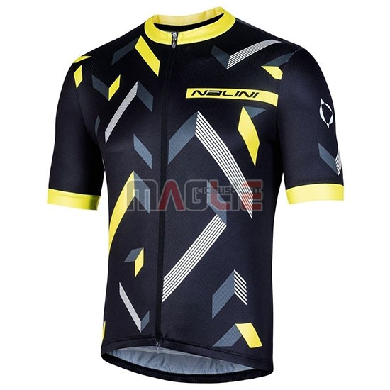 Maglia Nalini Descesa 2.0 Manica Corta 2019 Nero Giallo - Clicca l'immagine per chiudere