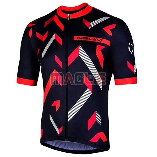 Maglia Nalini Descesa 2.0 Manica Corta 2019 Nero Rosso