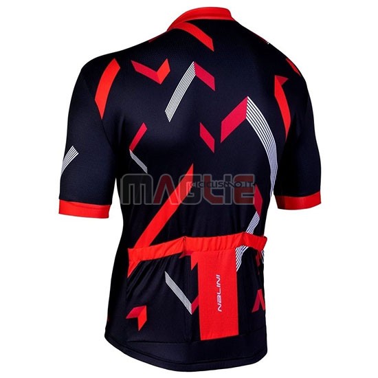 Maglia Nalini Descesa 2.0 Manica Corta 2019 Nero Rosso - Clicca l'immagine per chiudere