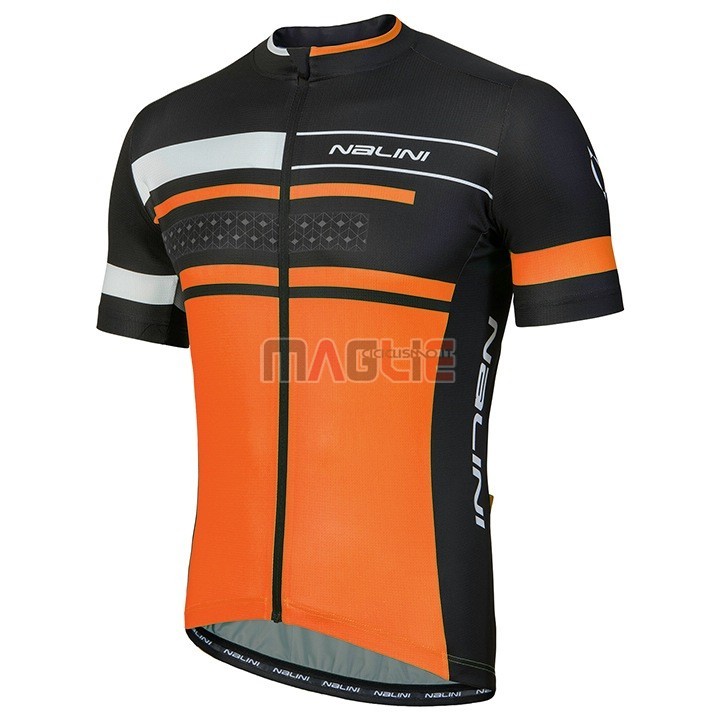 Maglia Nalini Fatica Manica Corta 2018 Arancione