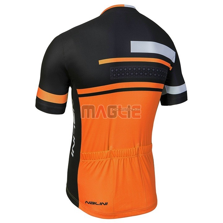 Maglia Nalini Fatica Manica Corta 2018 Arancione