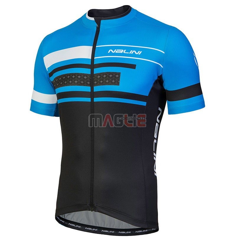 Maglia Nalini Fatica Manica Corta 2018 Blu