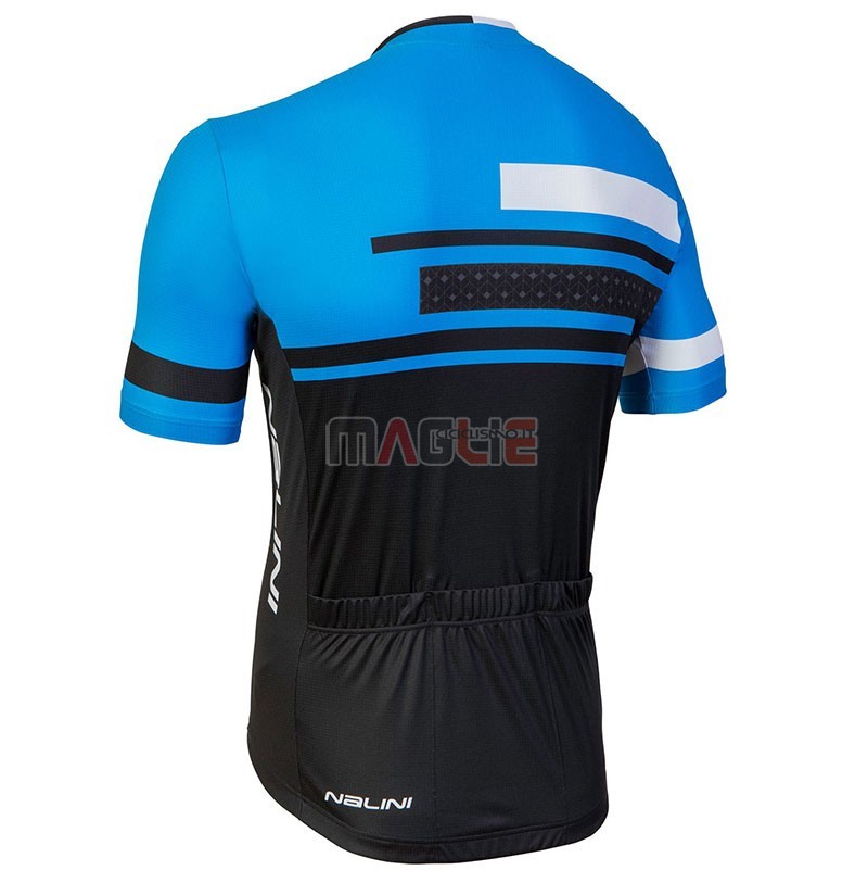 Maglia Nalini Fatica Manica Corta 2018 Blu - Clicca l'immagine per chiudere