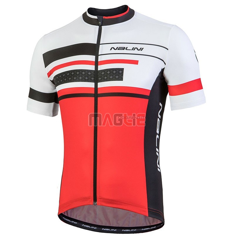 Maglia Nalini Fatica Manica Corta 2018 Rosso