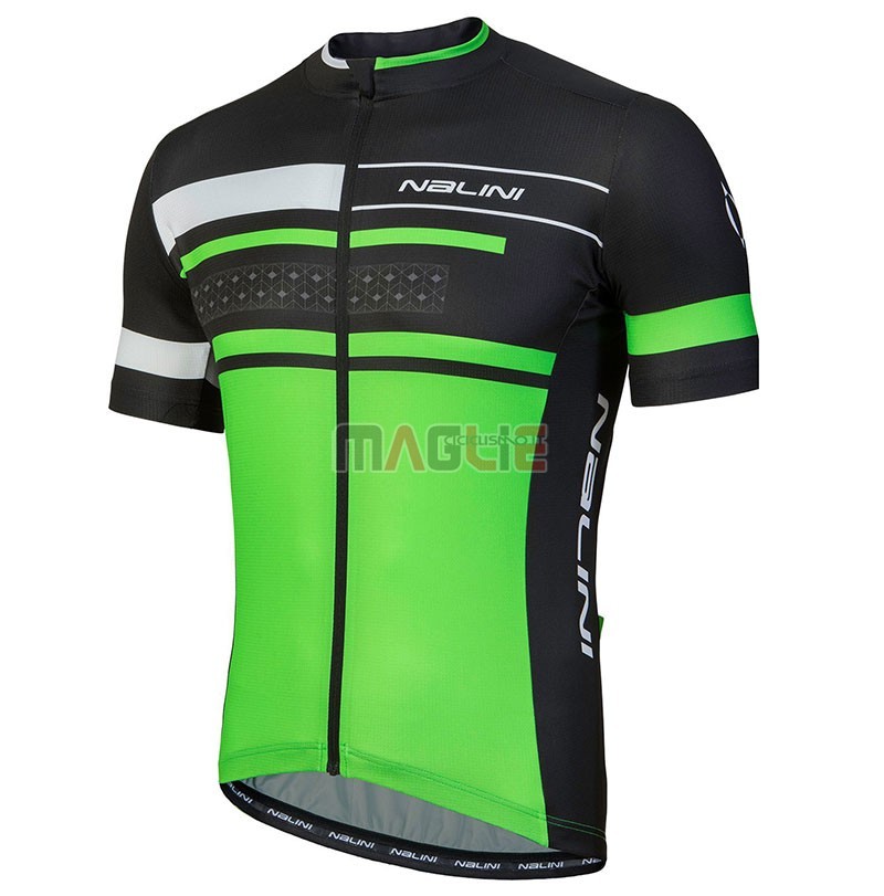 Maglia Nalini Fatica Manica Corta 2018 Verde