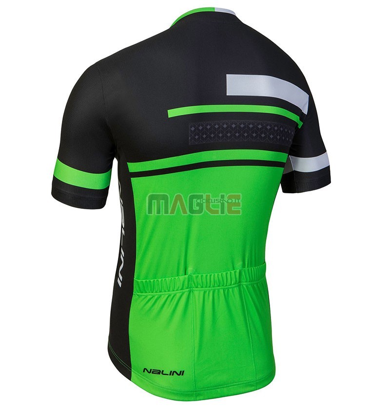 Maglia Nalini Fatica Manica Corta 2018 Verde - Clicca l'immagine per chiudere