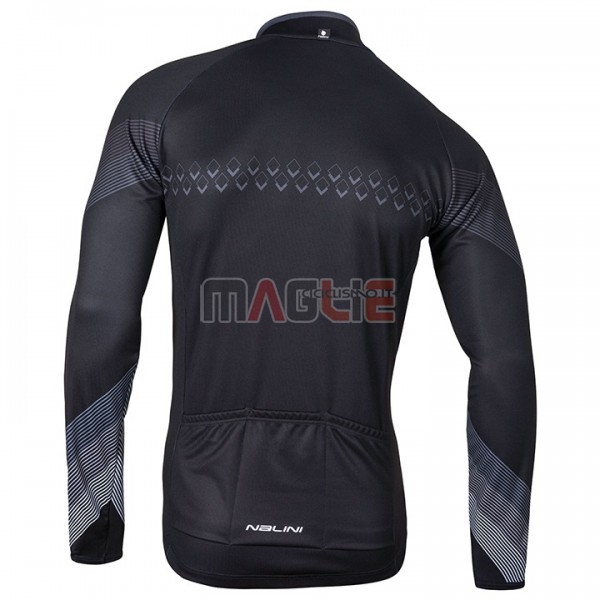 Maglia Nalini Manica Lunga 2017 Nero