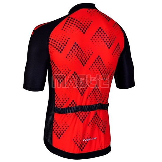 Maglia Nalini Podio 2.0 Manica Corta 2019 Nero Rosso