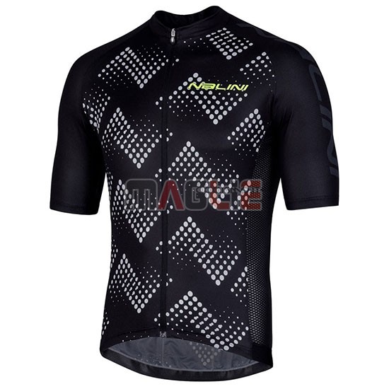 Maglia Nalini Podio 2.0 Manica Manica Corta 2019 Nero