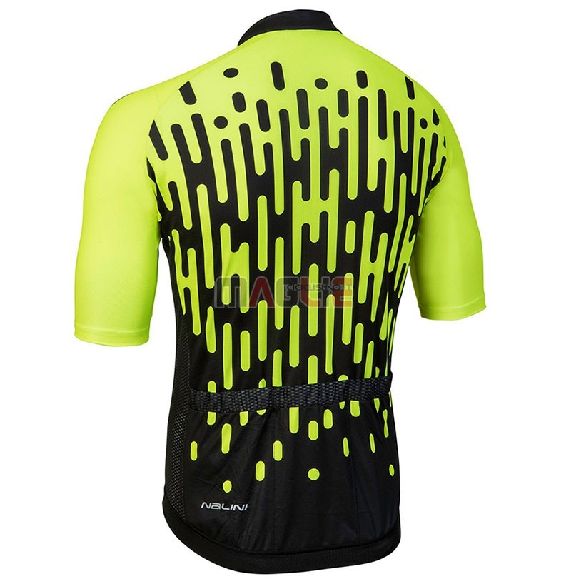 Maglia Nalini Podio Manica Corta 2018 Verde