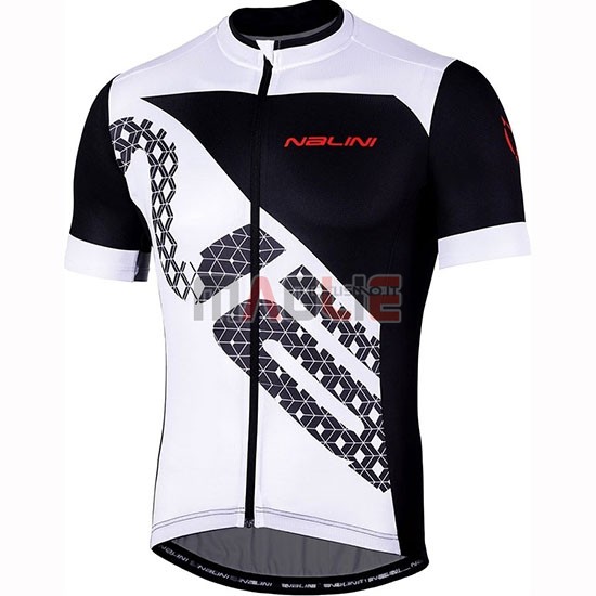 Maglia Nalini Volata 2.0 Manica Corta 2019 Nero Bianco