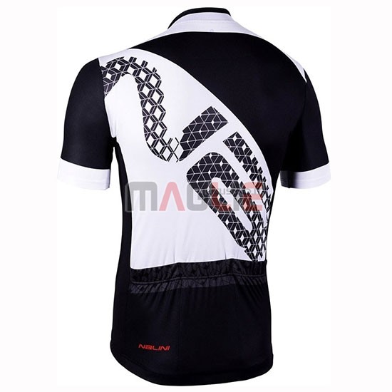 Maglia Nalini Volata 2.0 Manica Corta 2019 Nero Bianco