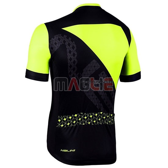 Maglia Nalini Volata 2.0 Manica Corta 2019 Nero Giallo - Clicca l'immagine per chiudere