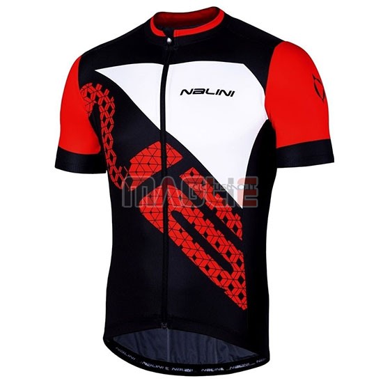 Maglia Nalini Volata 2.0 Manica Corta 2019 Nero Rosso - Clicca l'immagine per chiudere