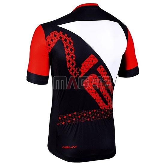 Maglia Nalini Volata 2.0 Manica Corta 2019 Nero Rosso