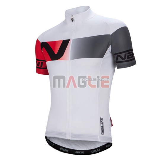 Maglia Nalini manica corta 2016 bianco e rosso - Clicca l'immagine per chiudere