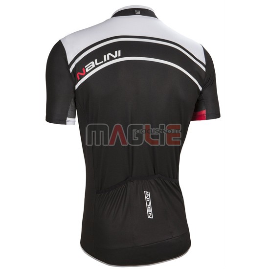 Maglia Nalini manica corta 2016 bianco nero - Clicca l'immagine per chiudere