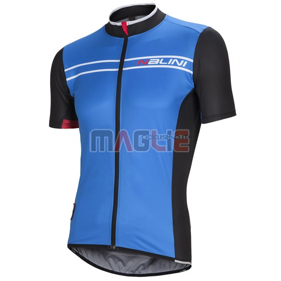 Maglia Nalini manica corta 2016 nero blu