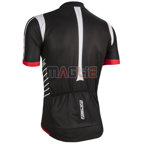 Maglia Nalini manica corta 2016 nero rosso