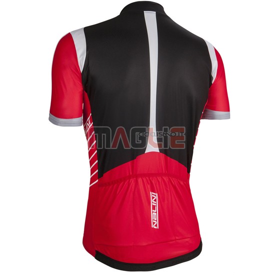 Maglia Nalini manica corta 2016 rosso nero