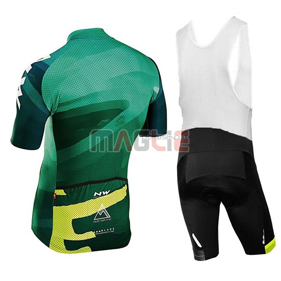 2018 Maglia Northwave Blade Manica Corta Verde