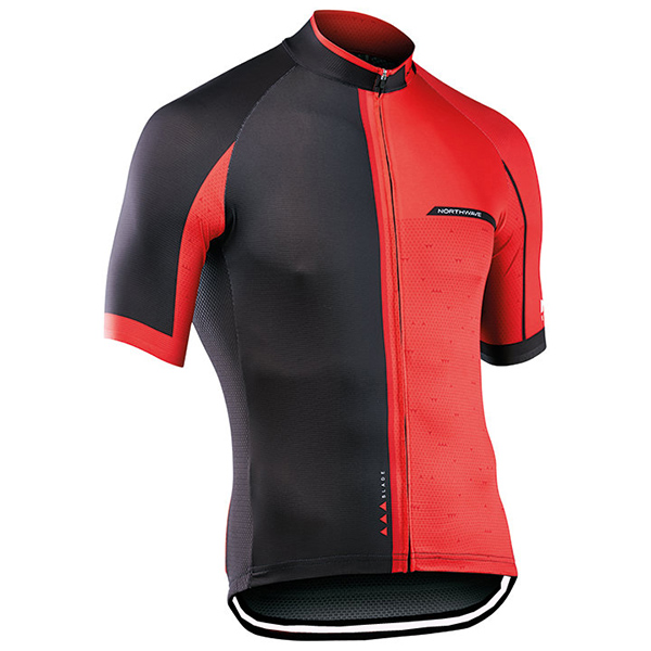 2017 Maglia Northwave Blade nero e rosso