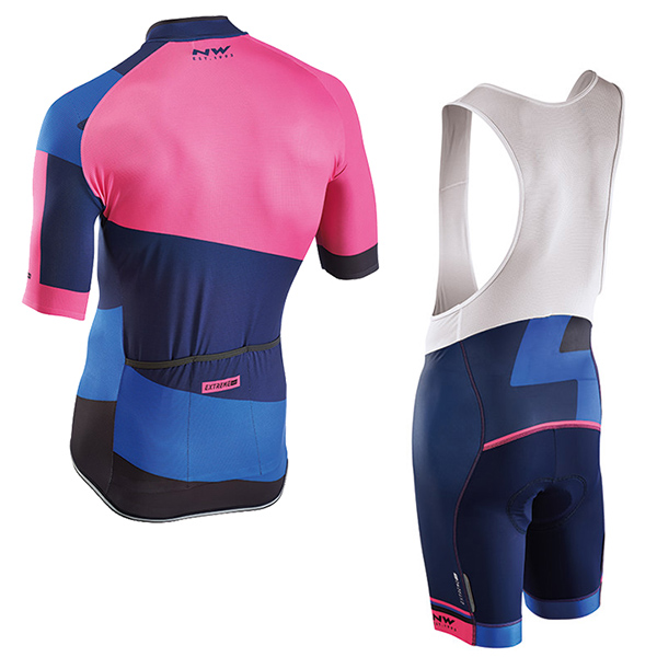 2017 Maglia Northwave Extreme rosso e blu - Clicca l'immagine per chiudere