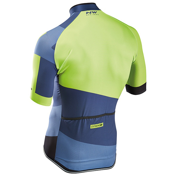 2017 Maglia Northwave Extreme verde e blu - Clicca l'immagine per chiudere