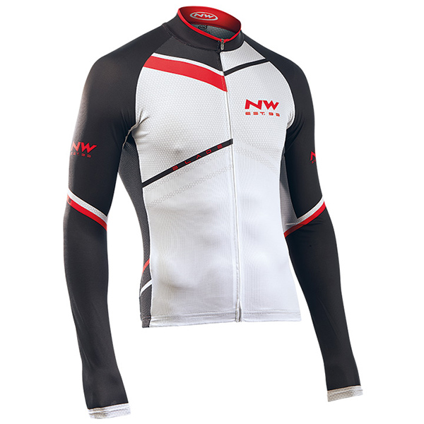 2017 Maglia Northwave ML nero e bianco