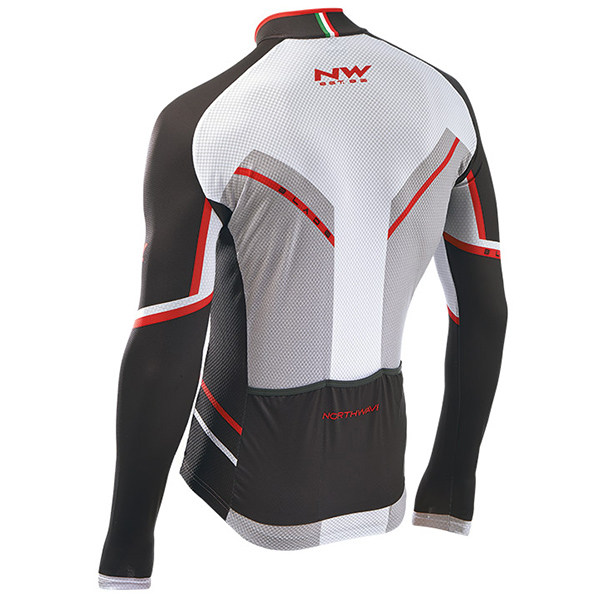 2017 Maglia Northwave ML nero e bianco