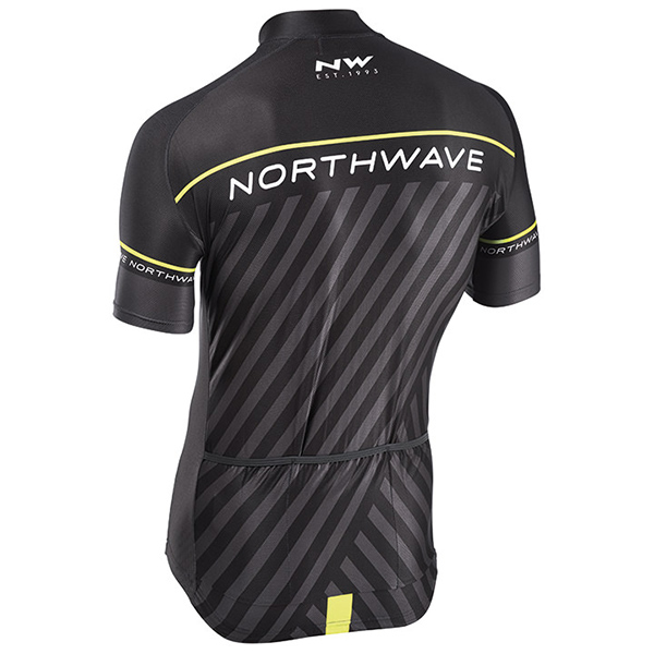 2017 Maglia Northwave nero e verde