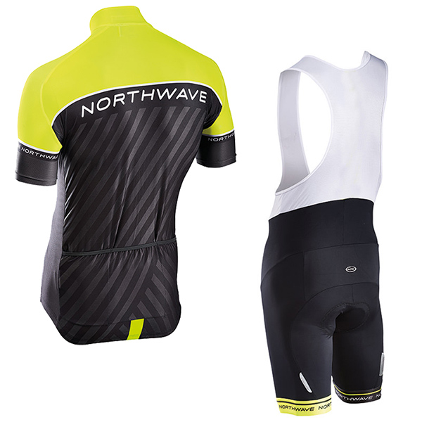 2017 Maglia Northwave verde e nero