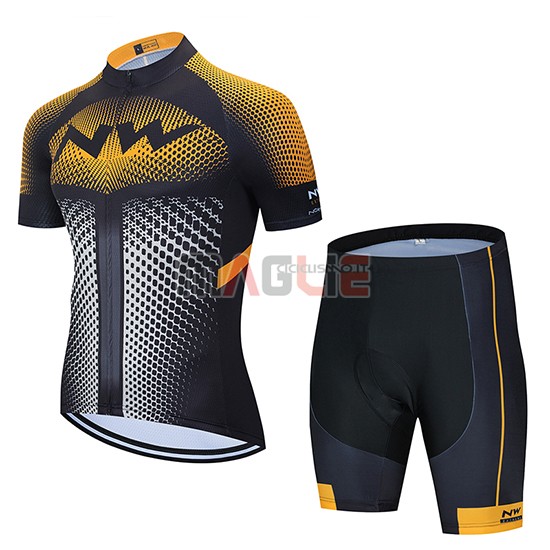 Maglia Northwave Manica Corta 2020 Arancione Nero