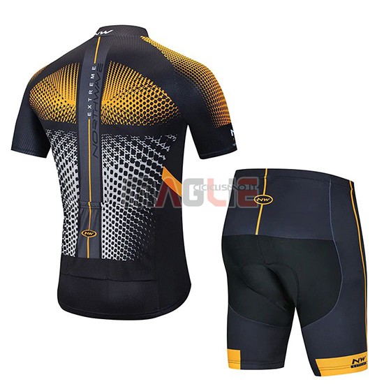Maglia Northwave Manica Corta 2020 Arancione Nero